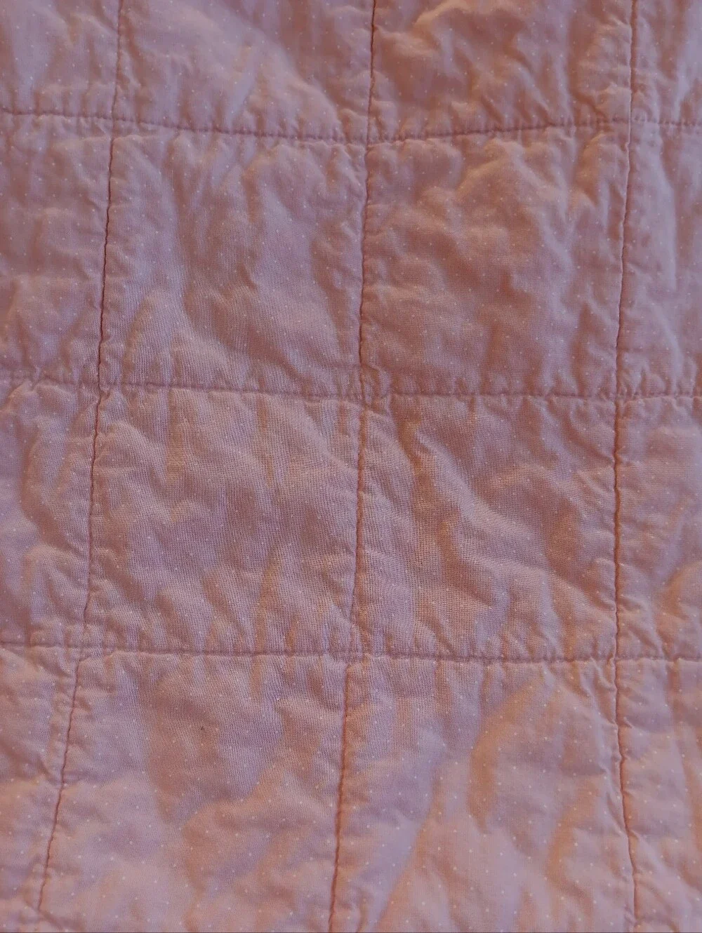 Homemade 44 X 34 Baby Girl Quilt